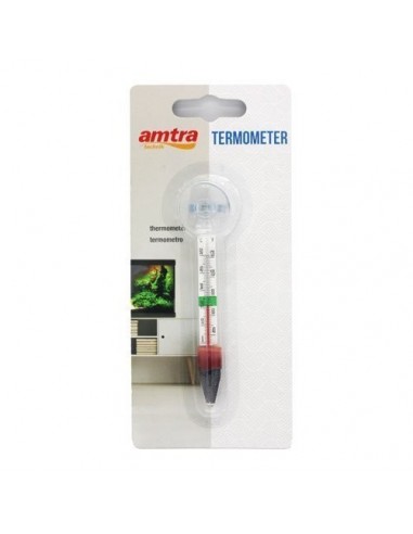 Floating thermometer with suction cup - 0 to 40°C Blister pack AMTRA - 1