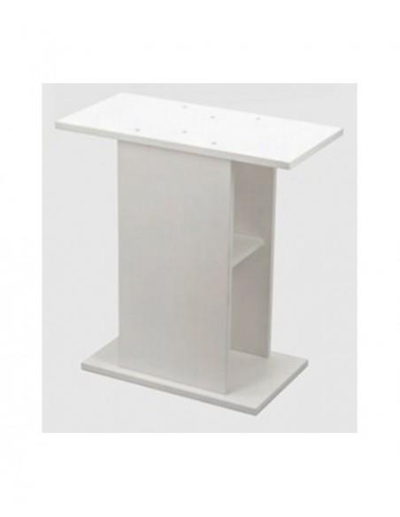 Meuble Etagere Blanc 60x30x64cm AQUAEL - 1