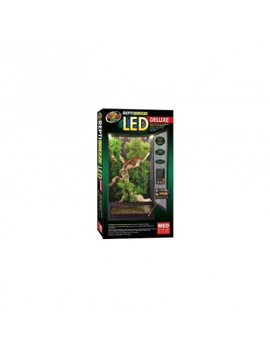 Terrarium Reptibreeze LED Deluxe Med Zoomed ZOOMED - 1