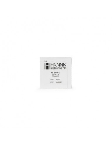Réactifs en poudre pour nitrites, gamme étroite (HI707) (25 tests) HANNA - 1