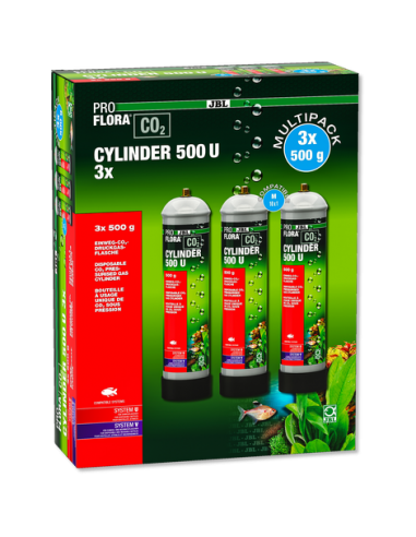 Proflora U500 2 3x (Co2-fles 500g Disposable) JBL - 2