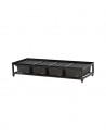Bak per 4 met wielen 1209x459x233mm Reptizoo Reptizoo - 2