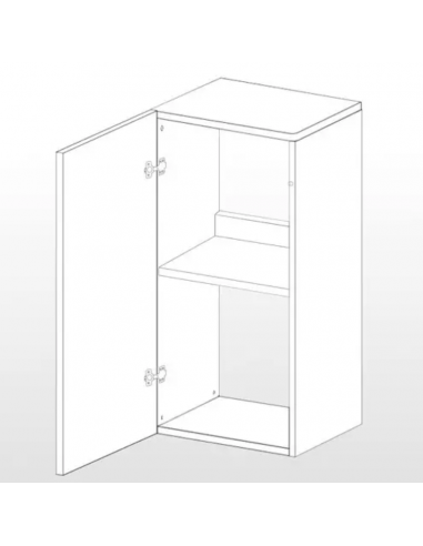 MEUBLE CUBE STAND 80 zwart 45x45x90cm DUPLA DUPLA - 2