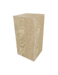 MEUBLE CUBE STAND 80 CHENE CLAIR 45x45x90cm DUPLA DUPLA - 2