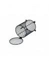 Mandje Metalen ronde bescherming Reptizoo Burn Protection Reptizoo - 2
