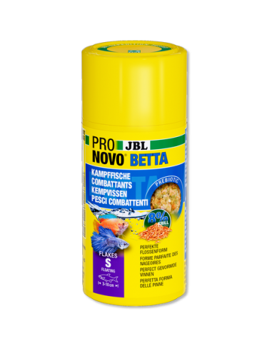 Pronovo Betta - Flakes S - 100 ml - Flocons pour combattants JBL - 3