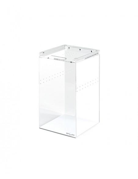 Terrarium Acrylique Transparent 14x14x24cm Reptizoo Reptizoo - 1
