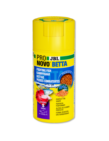 Pronovo Betta - Grano S - 100 ml - Grano  voor Betta splendens JBL - 3