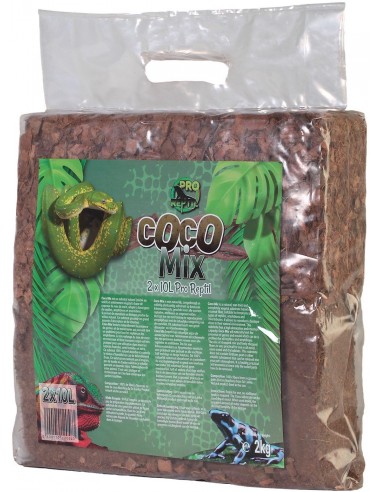 Coco Mix 10l Soil+10l Husk Pro Reptil AquaBota - 1