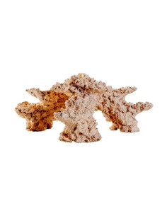 Plateau Récifal Céramique ARKA 15 Cm Avec Tour - 100% Naturel, Pour Aquarium Récifal, Fait Main En Allemagne