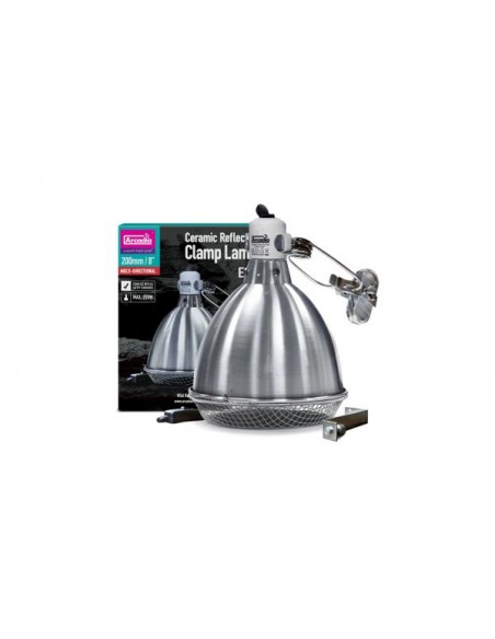 Reflector Klemlamp + Houder - 14cm/ST/E27 - Arcadia Arcadia - 1