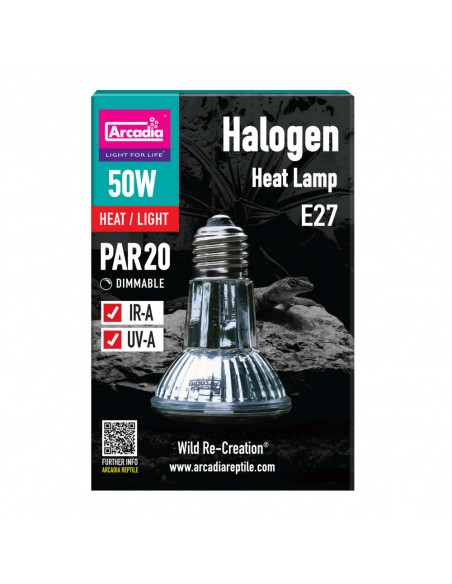 Arcadia Halogen Basking Spot (E27) 50 Watt Arcadia - 1
