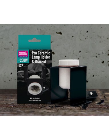 Arcadia Pro Ceramic Lamp Holder & Bracket Arcadia - 1