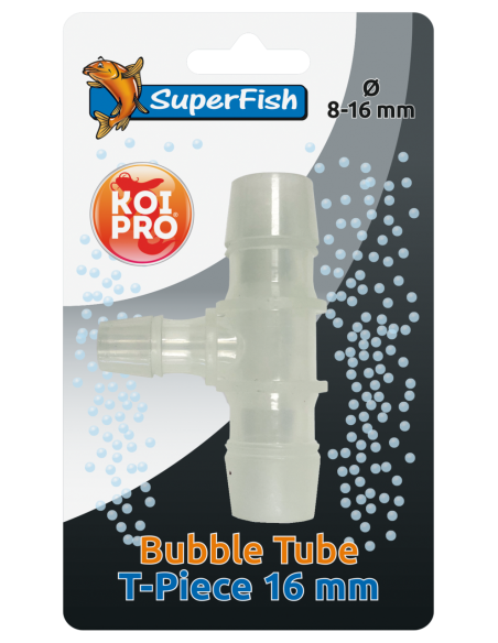 Koi Pro Raccord T  - Tuyau perforé 16mm SuperFish - 1