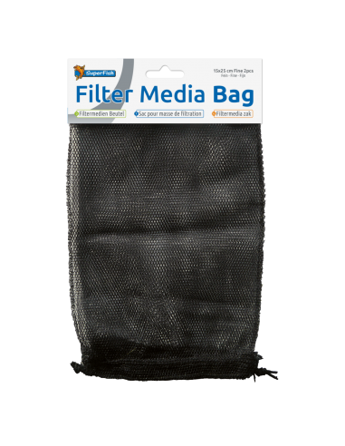 Filtre Media Bag 15x25cm 2 Pcs SuperFish - 1