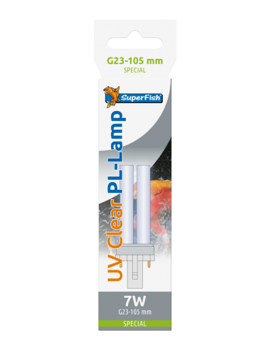 Sf Lampe Uv Pl 7w G23-105mm Sp SuperFish - 1