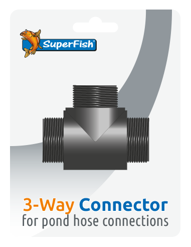 Pond 3 Sorties Connector Blister 1 Pcs SuperFish - 1