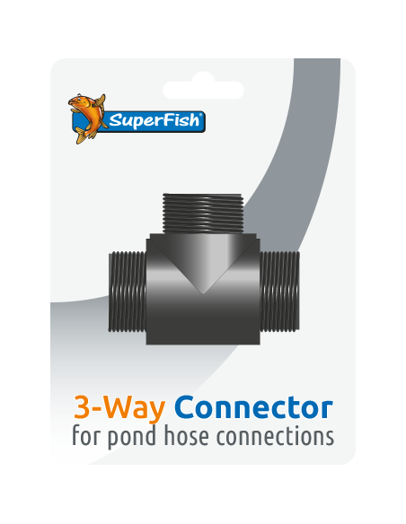Pond 3 Sorties Connector Blister 1 Pcs SuperFish - 1