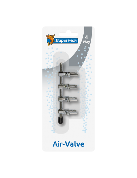 Sf Inox Vanne A Air 4 Sortie Blistère SuperFish - 1
