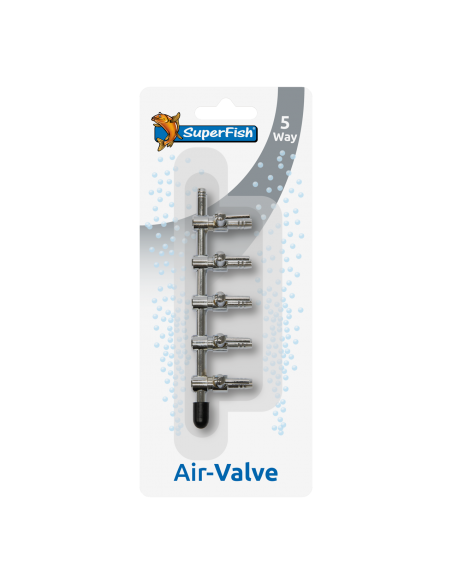 Sf Inox Vanne A Air 5 Sortie Blistère SuperFish - 1