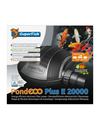 Superfish Pond Eco Plus E 20.000 - 150 Watt SuperFish - 1