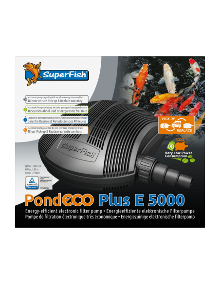 Superfish Pond Eco Plus E 5000 - 22 Watt SuperFish - 2