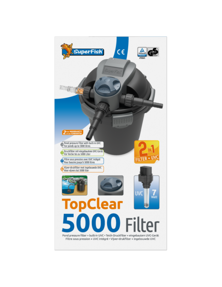 Sf Topclear 5000 Uvc-7w SuperFish - 1