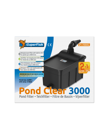 Sf Pondclear 3000 Uvc-5w SuperFish - 1