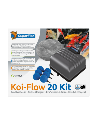Sf Koi Flow 20 Professionnelkit A Air SuperFish - 1