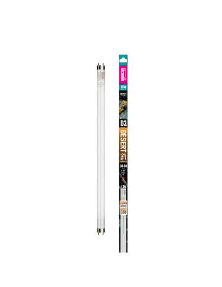Arcadia D3 + Reptile T5 Lamp 12% Uvb 56cm 24 Watt Arcadia - 1