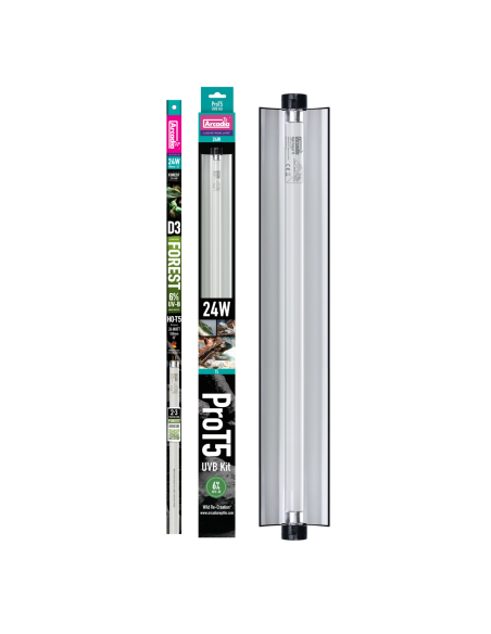 Arcadia Pro T5 Uvb Kit Forest 6% Uvb 24 Watt Arcadia - 2