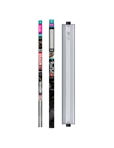 Arcadia Pro T5 Uvb Kit Dragon 14% Uvb 54 Watt Arcadia - 1