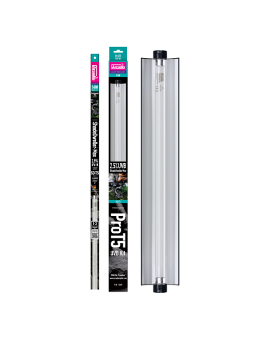 Arcadia Pro T5 Uvb Max Kit Shadedweller 2.5% Uvb 14 Watt Arcadia - 1