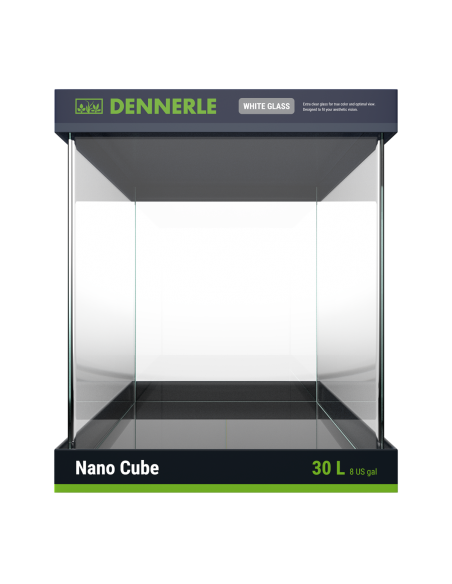 Nano Cube White Glass, 30 L Dennerle - 1