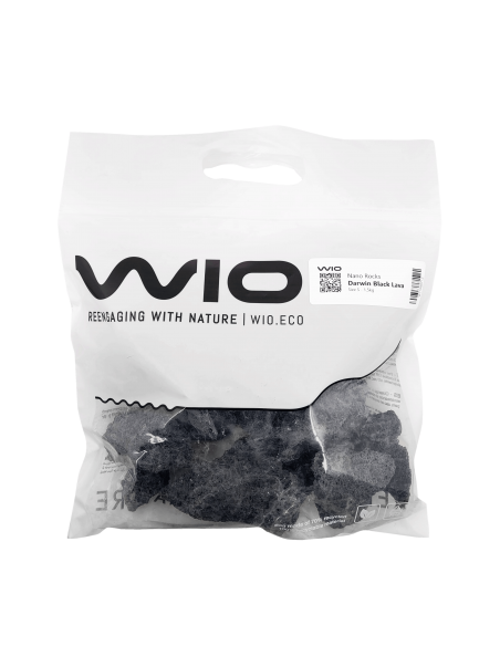 Darwin Black Lava Nano Rocks 2Kg WIO - 2