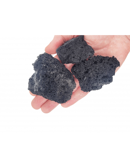 Darwin Black Lava Nano Rocks 2Kg WIO - 3