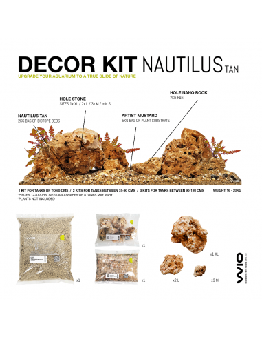Wio Decor Kits Nautilus Tanned WIO - 1