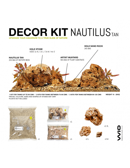 Wio Decor Kits Nautilus Tanned WIO - 1