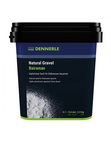 Dennerle Natural Gravel Bairaman, 0,1-0,6 Mm, 2,5 Kg Dennerle - 3