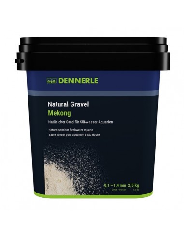 Dennerle Natural Gravel Mekong, 0,1-0,6 Mm, 2,5 Kg Dennerle - 1