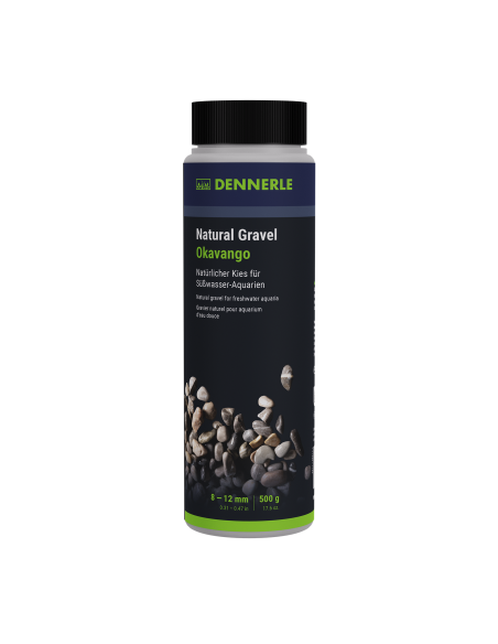 Dennerle Natural Gravel Okavango, 8-12 Mm, 500 Gr Dennerle - 3