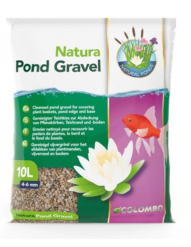 COLOMBO NATURA GRAVIER 15KG/10L 4-6 MM Colombo - 1