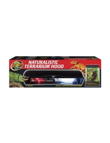 Eclairage Terrarium Hood 45cm 2x60w ZOOMED - 1