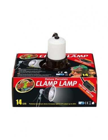 Clamp Lamp Support Deluxe Porcelaine 14cm ZOOMED - 1