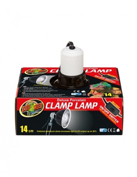 Clamp Lamp Support Deluxe Porcelaine 14cm ZOOMED - 1