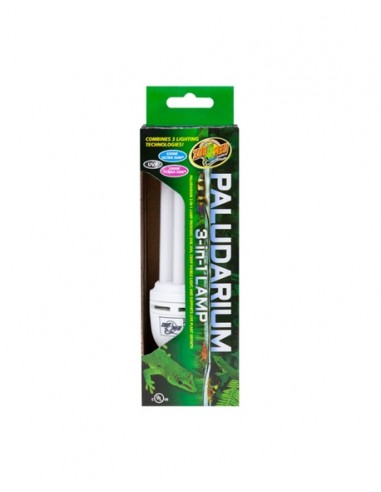 Lampe Paludarium 3 En 1 Uvb 10.0 Compact  26w ZOOMED - 1