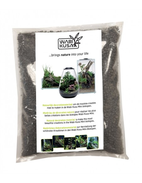 Wabi Kusa Black Soil 3 Mm 1000 Ml MyWabiKusa - 1