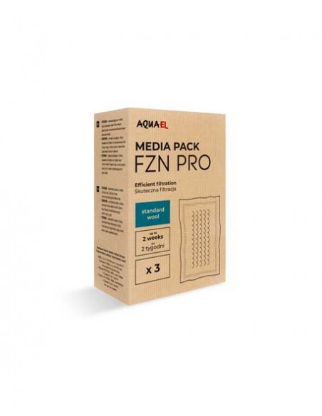 Media Pack FZN PRO Standard 3pc - AQUAEL AQUAEL - 1
