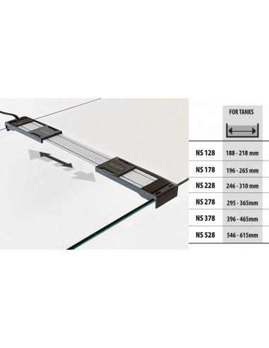Rampe Led Slim Daylight 230 (de 246 À 310mm)  Newa NEWA - 3