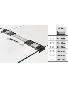 Rampe Led Slim Daylight 130 (de 140 À 215mm)  Newa NEWA - 3